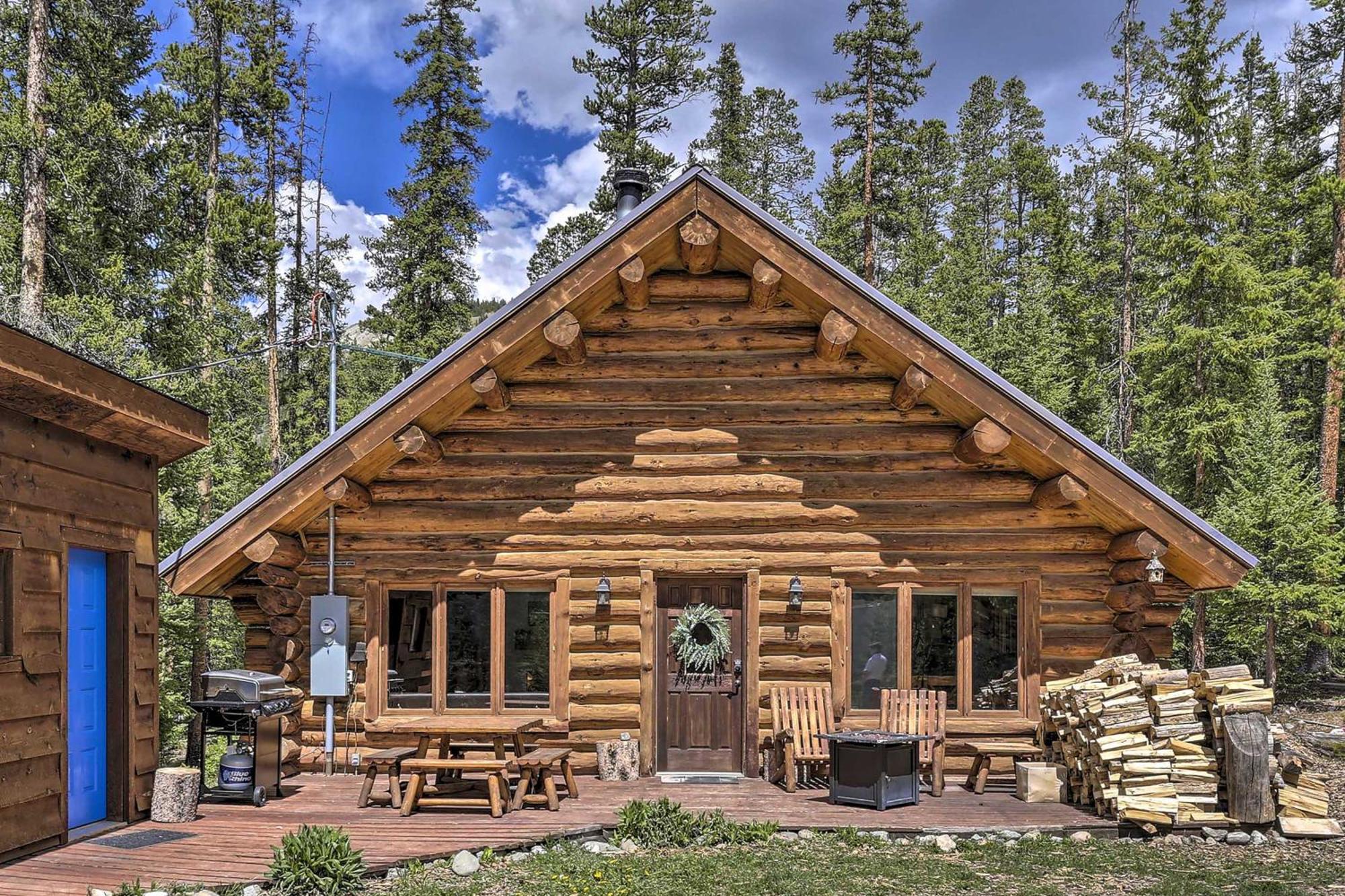 Cozy Breckenridge Cabin With Deck, 8 Mi To Gondola Exterior foto